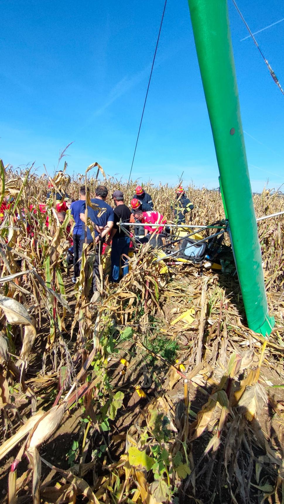 Un motodeltaplan s-a prăbușit în județul Sibiu | Două persoane rănite 793707