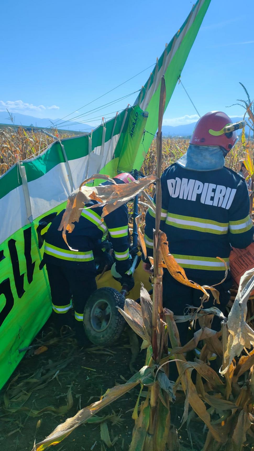 Un motodeltaplan s-a prăbușit în județul Sibiu | Două persoane rănite 793708