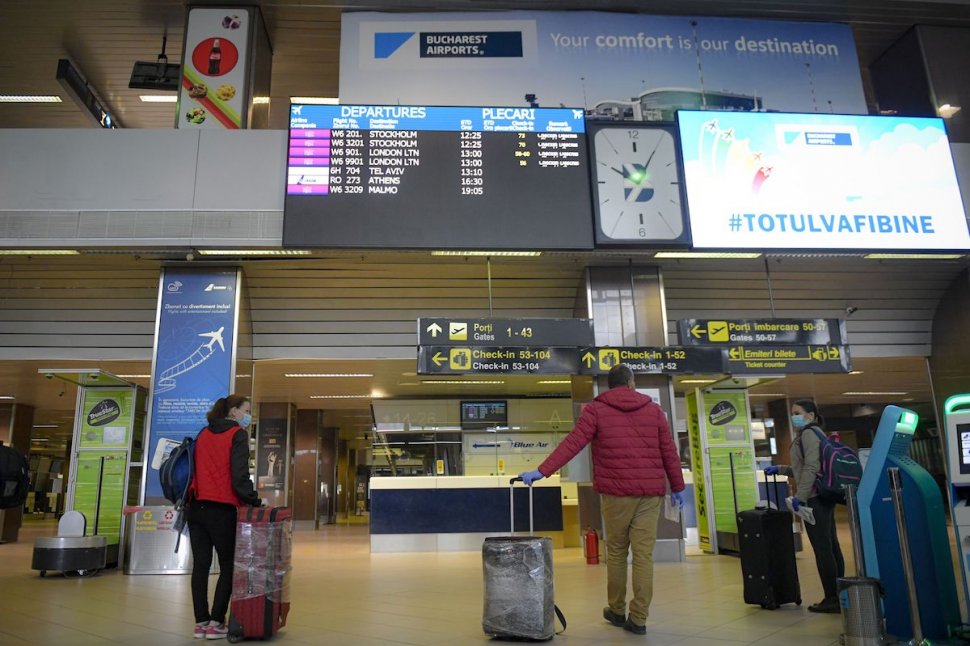 Aeroportul Otopeni închide temporar o parte din ghișeele de check-in