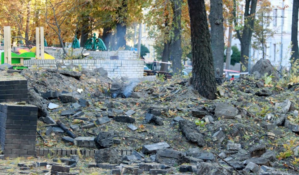 Un oficial rus dezvăluie motivul pentru care un teren de joacă din Kiev a fost distrus în urma tirului cu rachete
