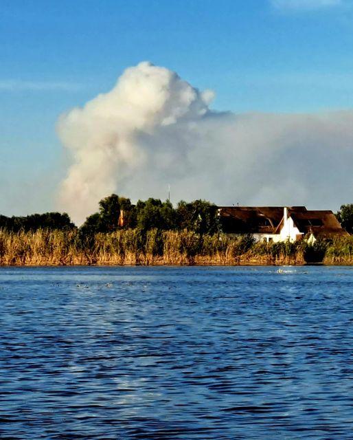 Avertisment ISU Tulcea: Fumul de la un incendiu din Ucraina se îndreapta spre România | "Nu se mai poate respira"   794454