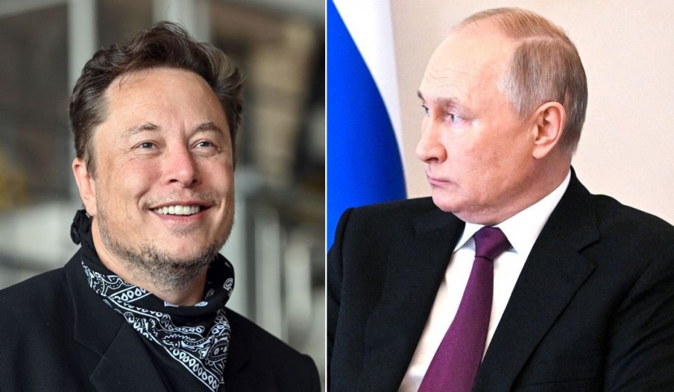 Reacția lui Elon Musk, după acuzațiile că Vladimir Putin s-a folosit de el pentru a-și transmite public "planul de pace"