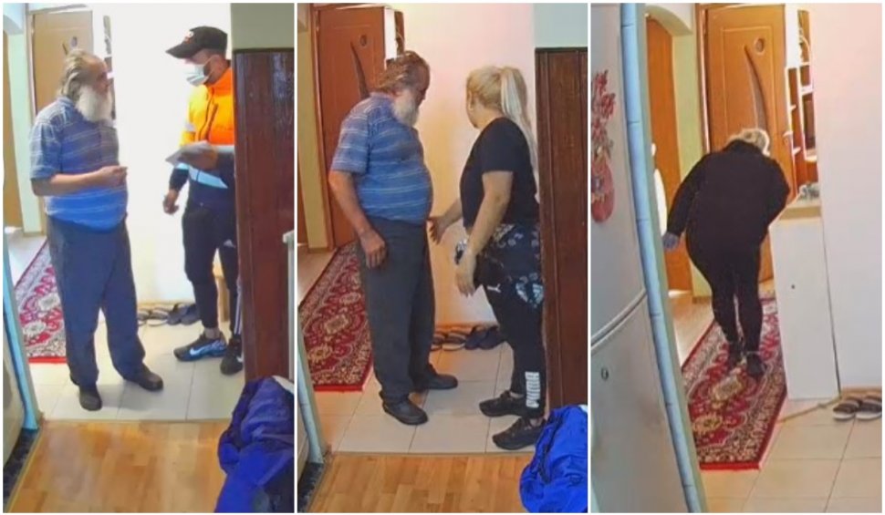 O nouă înşelăciune în România! Falşi angajaţi la gaz filmaţi când furau din casa unui pensionar din Cluj-Napoca. Ce metodă foloseau