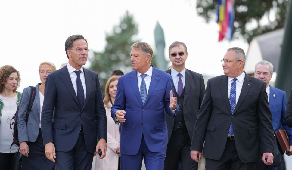 Klaus Iohannis, alături de premierul olandez: "România resimte amenințări fără precedent" | Mark Rutte: "Sunteți o legătură crucială a Flancului Estic"