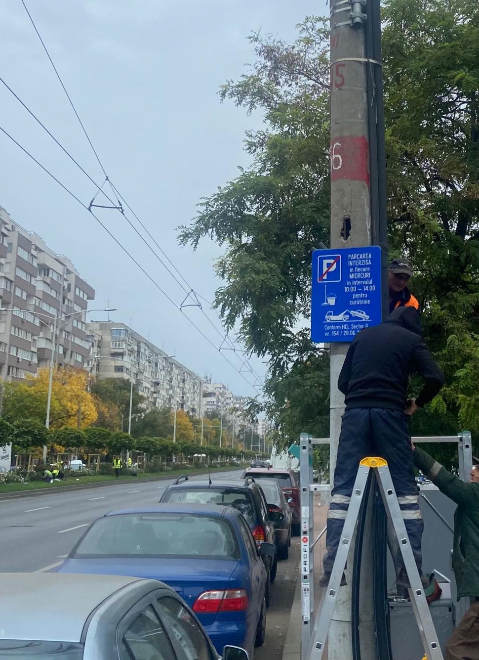 Primăria Sectorului 6, apel către bucureşteni: "Facem curățenie pe stradă și avem nevoie să vă mutați mașinile!" 794544