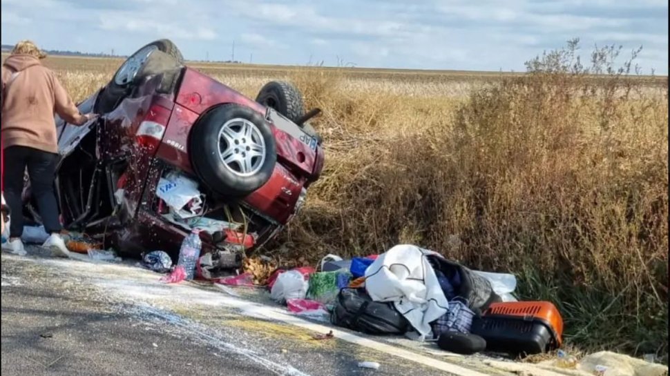 O șoferiță din Ucraina a murit în această dimineață, în urma unui accident în Tulcea