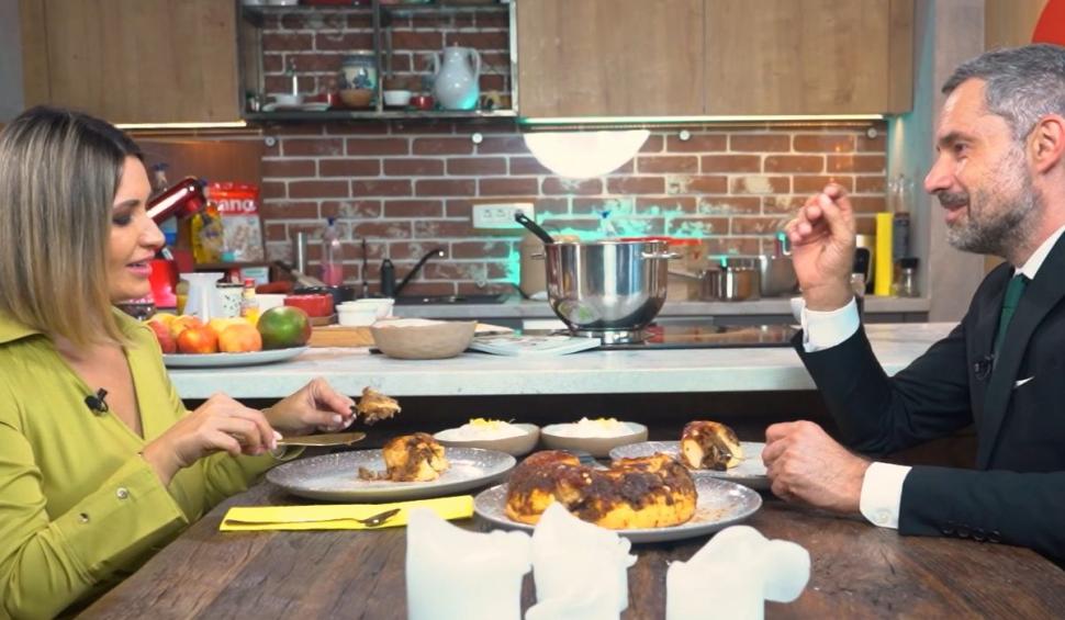 Miros de zahăr ars şi scorţişoară în ediţia 6 "Gătit la costum", sezonul 3. Ela Crăciun, invitatul special din bucătăria lui Ştefan Lungu 794659
