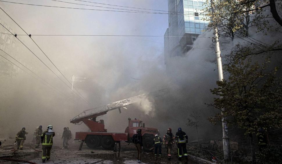 Reacția Iranului, după ce Rusia a lansat zeci de drone kamikaze Shahed asupra Ucrainei 795247