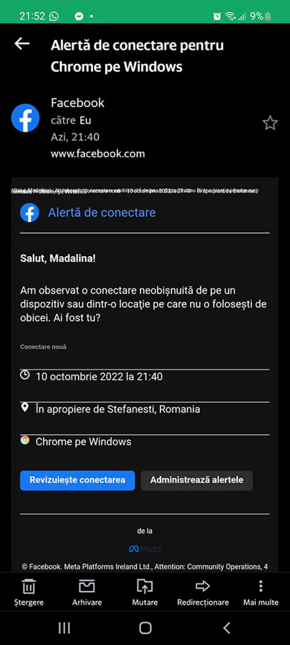 O femeie din Suceava a rămas fără bani pe card după ce i-a fost spart contul de Facebook: "Banii mei s-au dus spre o 'reclamă' în Rusia" 795459
