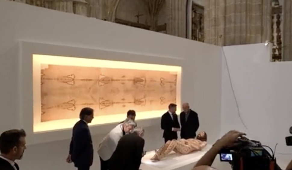 Cum arăta Iisus după răstignire: O sculptură expusă în Spania, realizată cu datele de la Giulgiul din Torino, surprinde toate detaliile