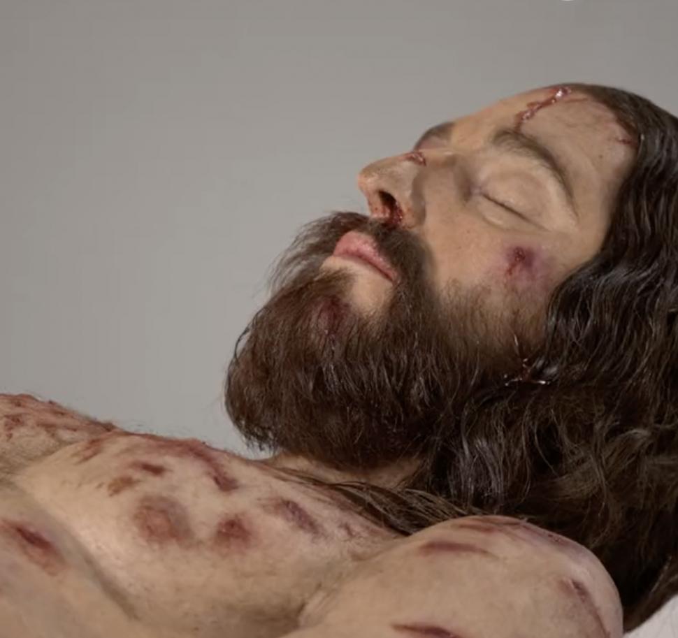 Cum arăta Iisus după răstignire: O sculptură expusă în Spania, realizată cu datele de la Giulgiul din Torino, surprinde toate detaliile 795615