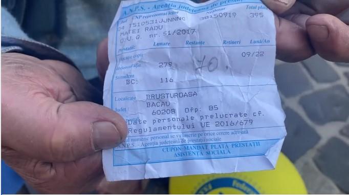 Apel cu lacrimi în ochi al unui pensionar în scaun cu rotile: "Măriţi pensia sau daţi-mi piciorul înapoi ca să mă pot descurca" 795859