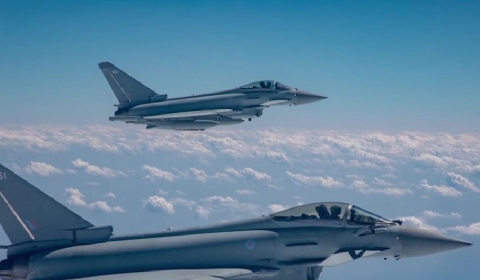 Decizia NATO după ce un avion rusesc a tras o rachetă lângă o aeronavă a Marii Britanii, deasupra Mării Negre