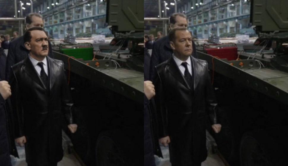 Mișcare-surpriză a lui Dmitri Medvedev, după ce Vladimir Putin a tras cu pușca în poligon | Internauții, chemați să comenteze vestimentația liderului rus 796413