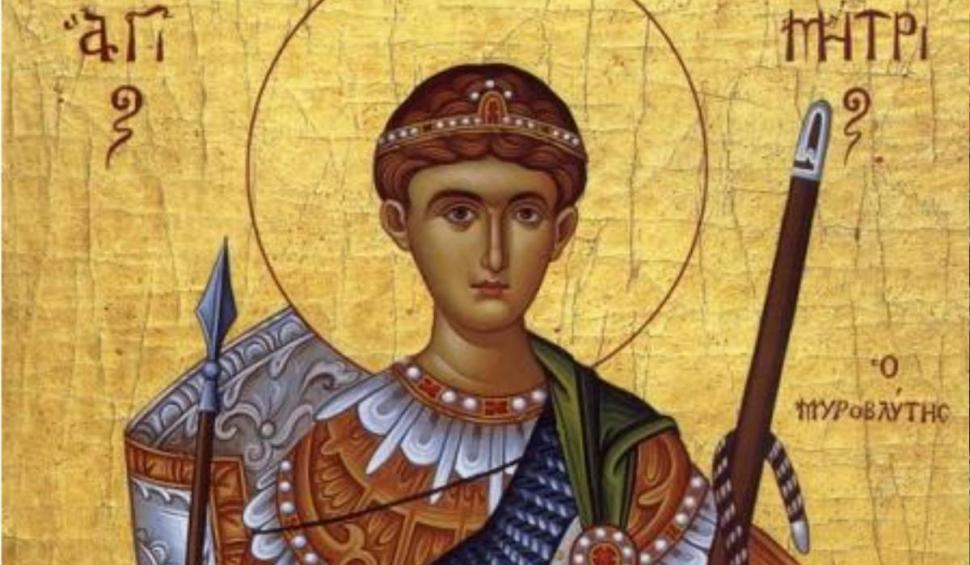 Cine a fost Sfântul Mucenic Dimitrie. De ce i se spune Izvorâtorul de mir 796585
