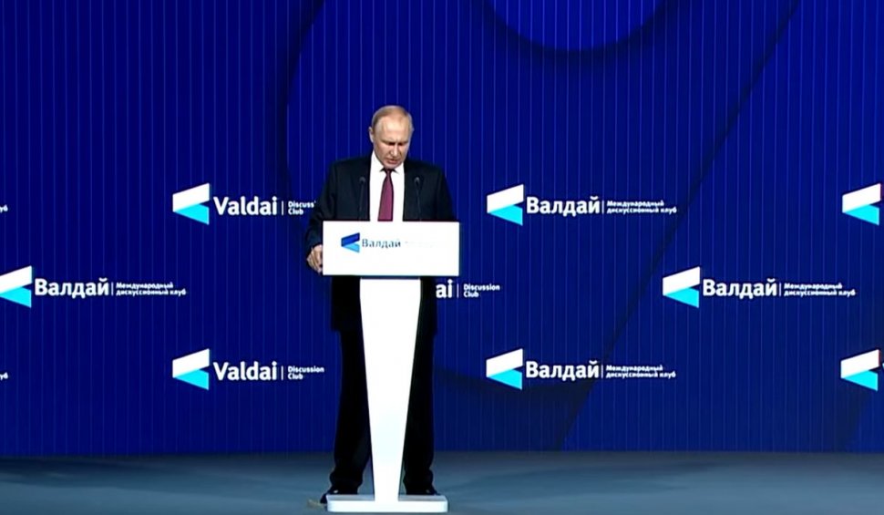 Vladimir Putin: "Nu am vorbit niciodată de utilizarea armelor nucleare, dar nu vom încheia pacea sub dictatul unui Occident agresiv și neocolonial"