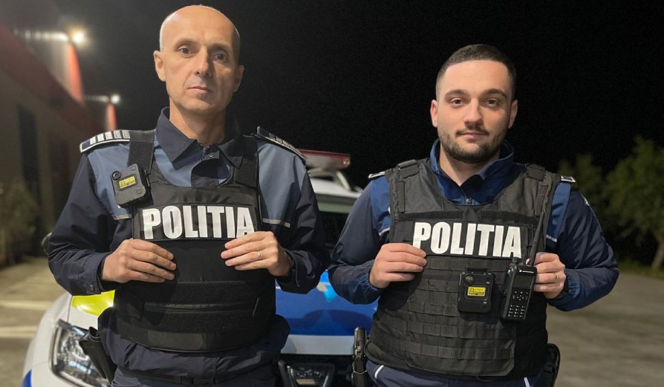 Doi poliţişti din Alba au salvat de la moarte un bărbat din comuna Galda de Jos