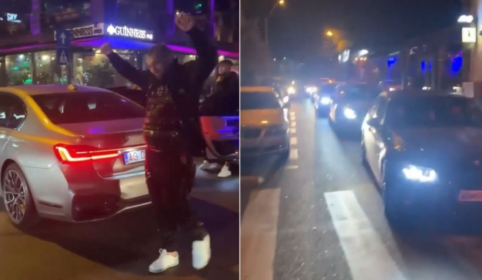 Trei tineri din Piteşti au blocat o stradă şi au râs de alţi şoferi pentru a se lăuda pe Facebook şi TikTok