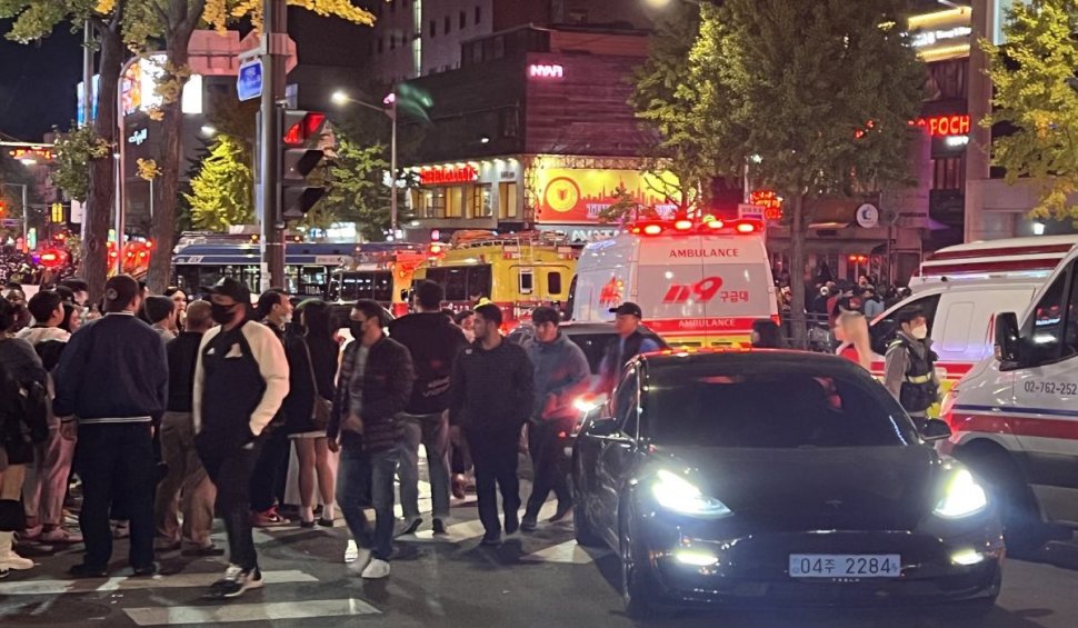 Peste 150 de morţi şi sute de răniţi la o petrecere de Halloween în Seul, Coreea de Sud