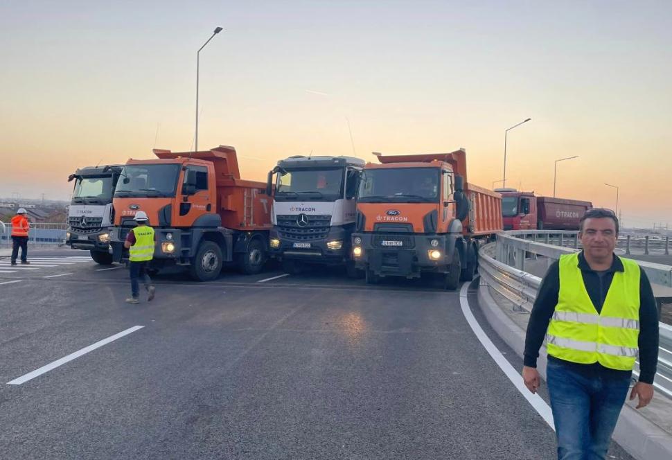 Pasajul Domneşti se deschide pe 15 noiembrie. Cum arată giratoriul suspendat de pe Centura Capitalei 797696