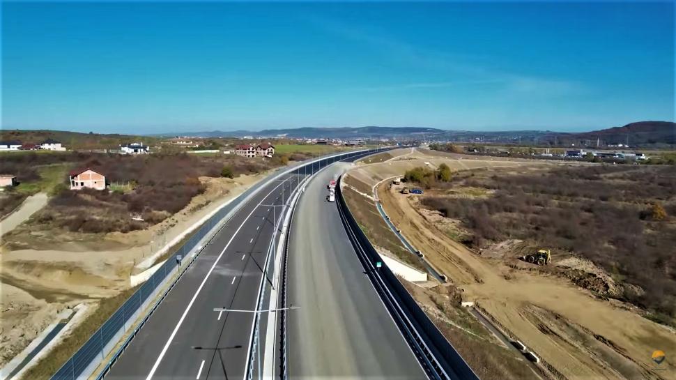 Cum arată primii kilometri din autostrada Sibiu-Pitești. S-ar putea deschide circulația din decembrie 797794