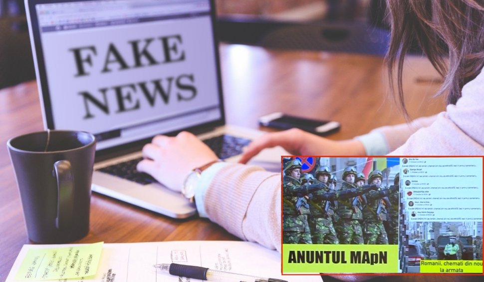 Uriașă dezinformare pe Facebook privind MApN și românii chemați în armată