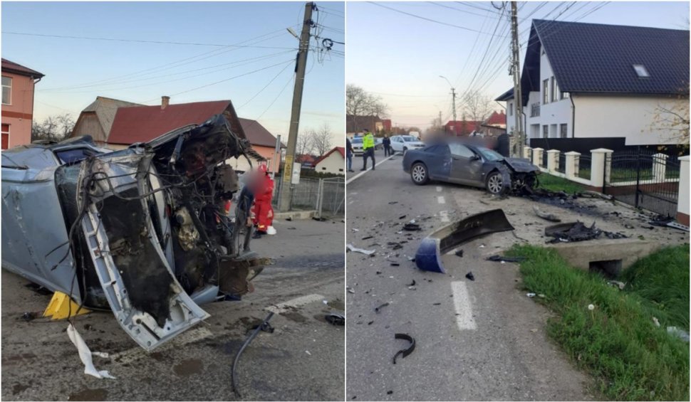 Un bărbat din Suceava a murit în timp ce mergea să-și ia cei 12 copii de la școală | A fost răsturnat cu microbuzul de un șofer beat cu Audi