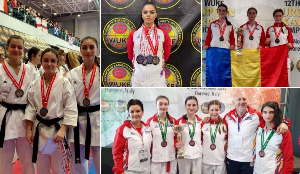 România, pe primul loc la Campionatul European de Karate WUKF din Italia