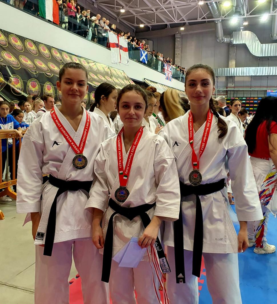 România, pe primul loc la Campionatul European de Karate WUKF din Italia 799088