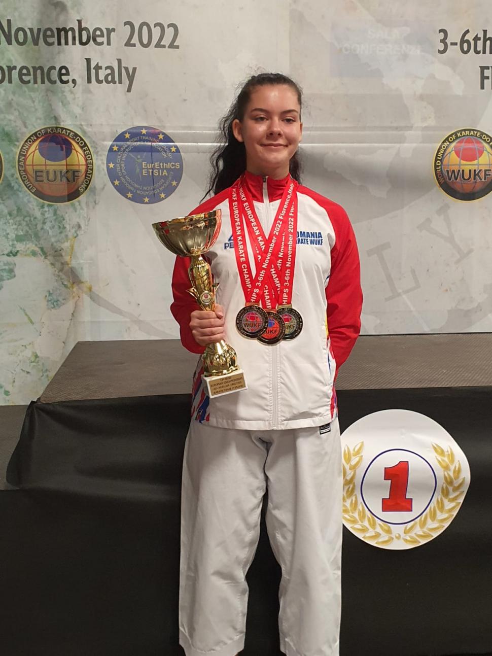 România, pe primul loc la Campionatul European de Karate WUKF din Italia 799090