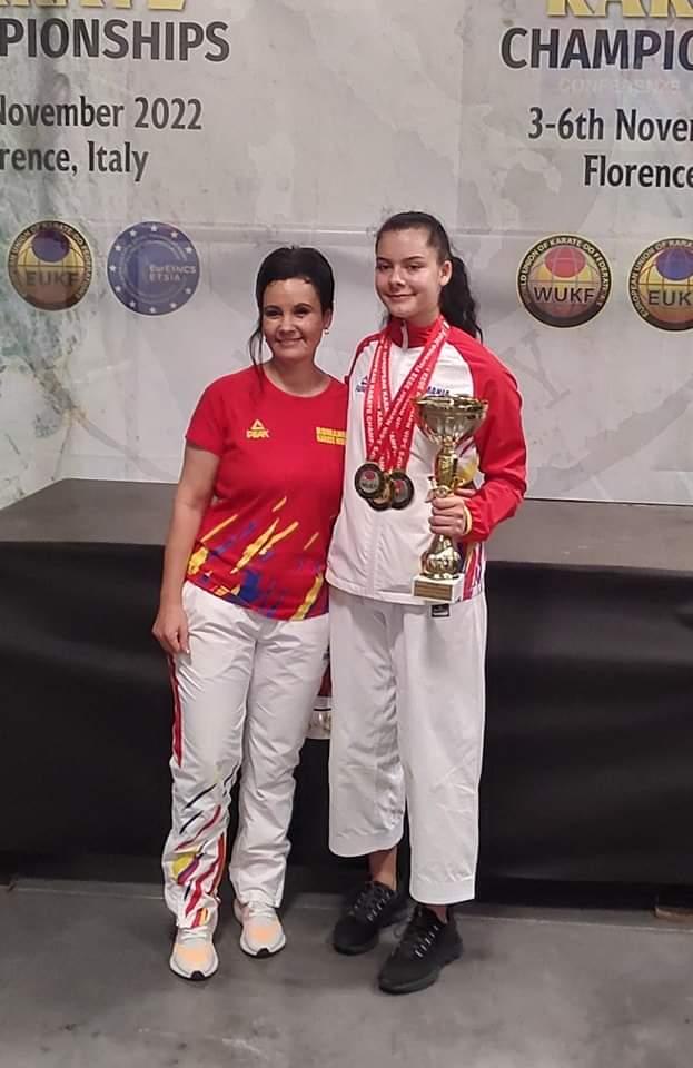 România, pe primul loc la Campionatul European de Karate WUKF din Italia 799094