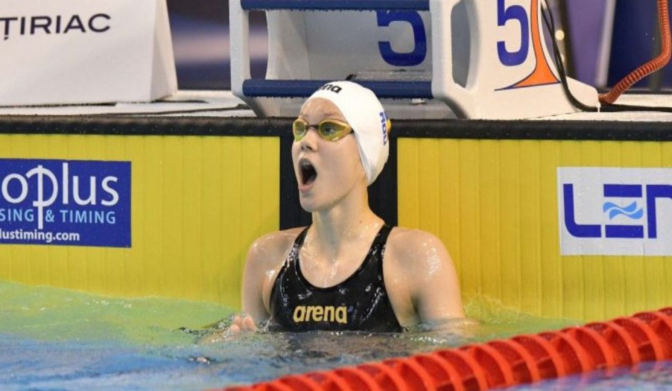 Aissia Prisecariu a doborât un record vechi de 21 de ani la Campionatele Naţionale de Înot