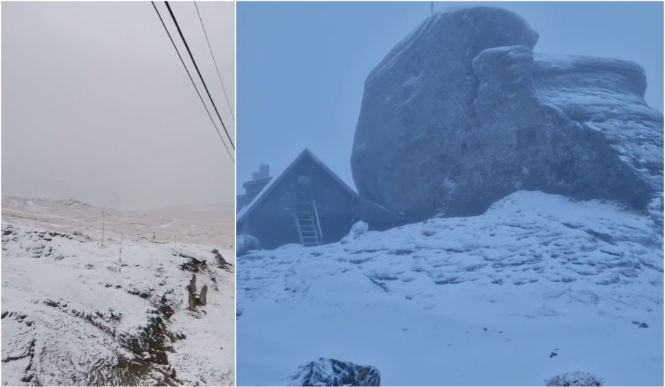 A venit iarna în România! S-a așternut zăpada în mai multe zone din țară | Prognoza meteo pentru începutul lunii decembrie
