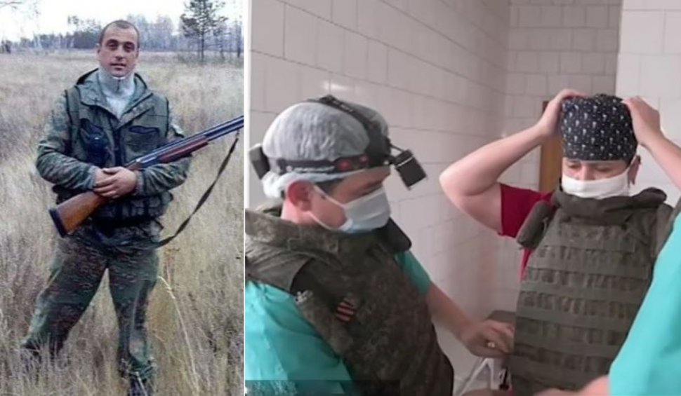 Un soldat rus a devenit o ”bombă umană”, după ce o grenadă i s-a blocat în piept | A fost operat de chirurgi ruși echipați cu veste antiglonț