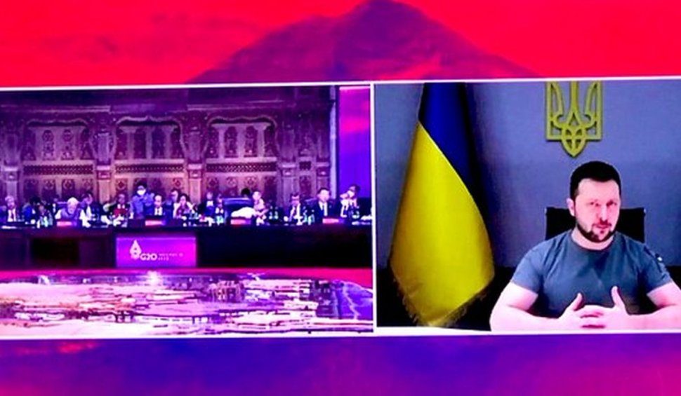 Volodimir Zelenski a dezvăluit la G20 planul pentru pacea cu Rusia | "Eliberarea Hersonului, similară debarcării Aliaților în Normandia!"