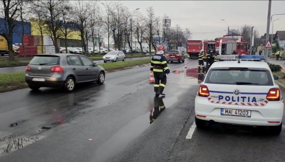 Accident mortal în Deva: O femeie a fost călcată de un TIR care mergea cu spatele 800378