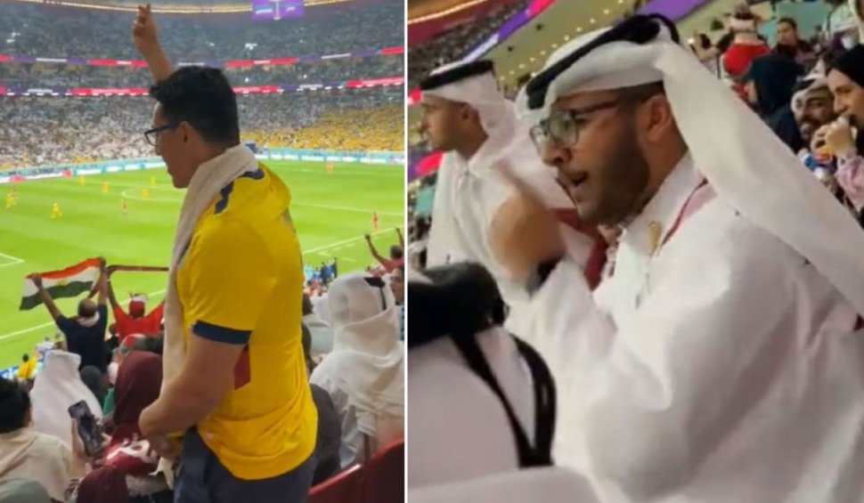 Gestul viral al unui fan la meciul Qatar-Ecuador. Zece milioane de vizualizări în două ore: "Vrem bere!"