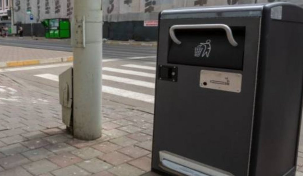 Timișorenii vor arunca gunoiul în coşuri de lux de 800 de euro bucata