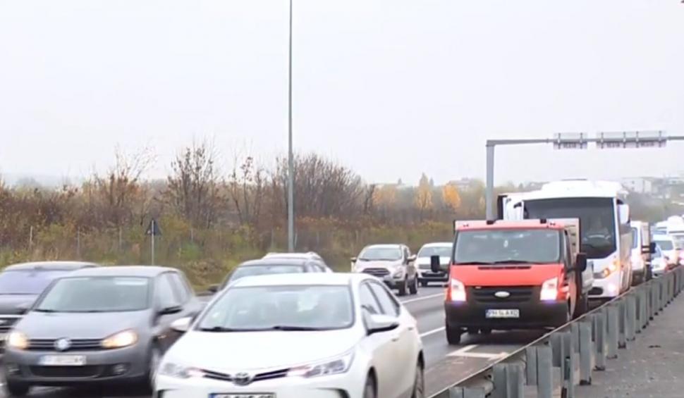 Autostrada A0 - Centura Capitalei, un şantier imens. Lucrările sunt departe de a fi încheiate