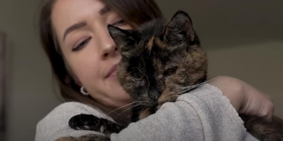 Ea este Flossie, cea mai bătrână pisică din lume. Are echivalentul a 120 de ani umani  801997