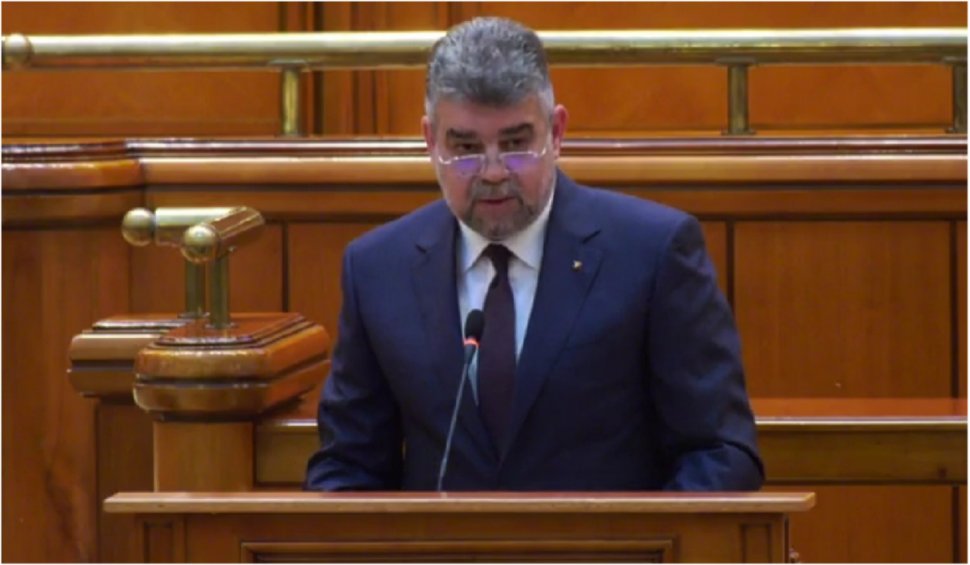 Marcel Ciolacu, la sesiunea solemnă a Parlamentului: "Acest popor va găsi întotdeauna forța de a depăși toate situațiile de criză"