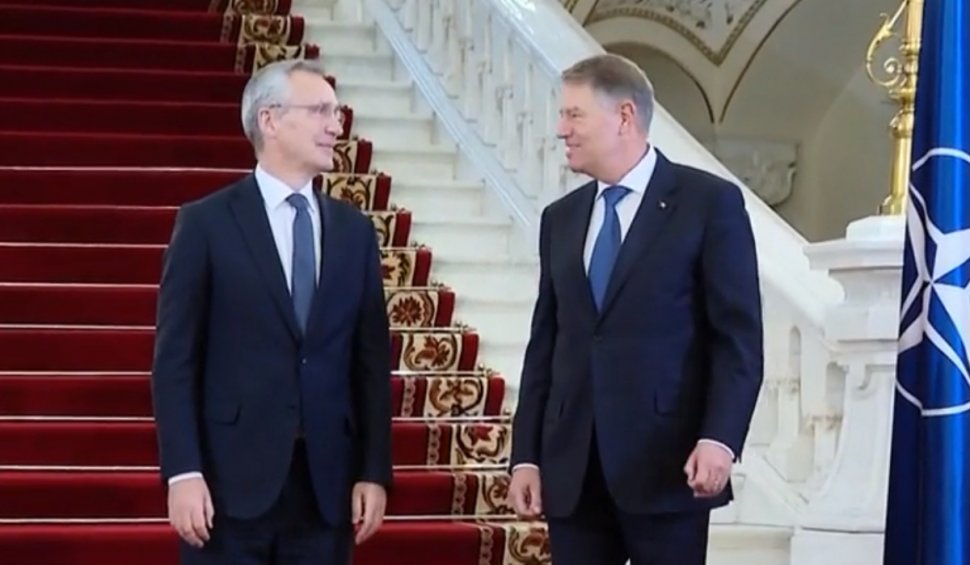 Şeful NATO, Jens Stoltenberg, întâlnire cu Klaus Iohannis | Măsuri fără precedent în România