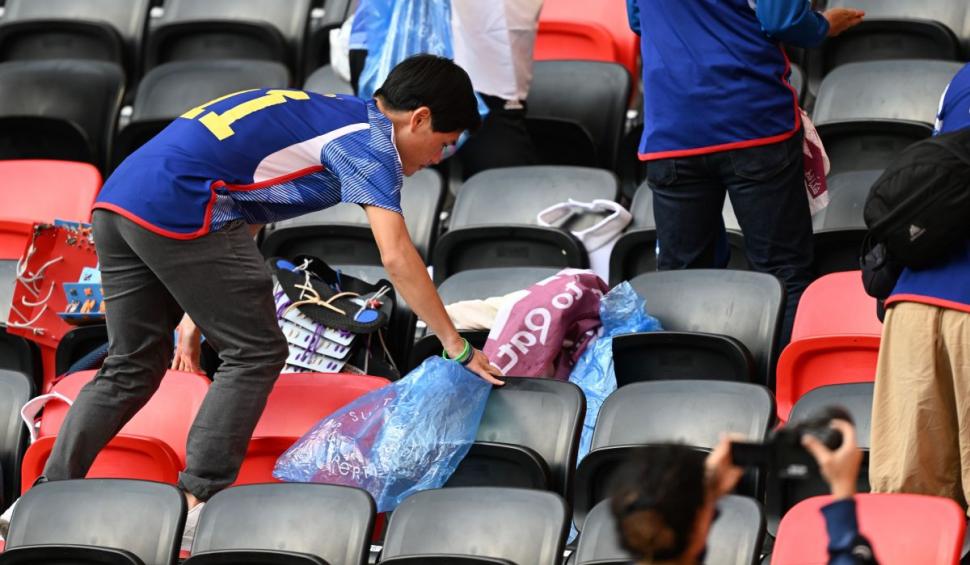 Gestul suporterilor japonezi devenit viral la Campionatul Mondial din Qatar: "Este un semn de respect, acest loc nu este al nostru" 802450