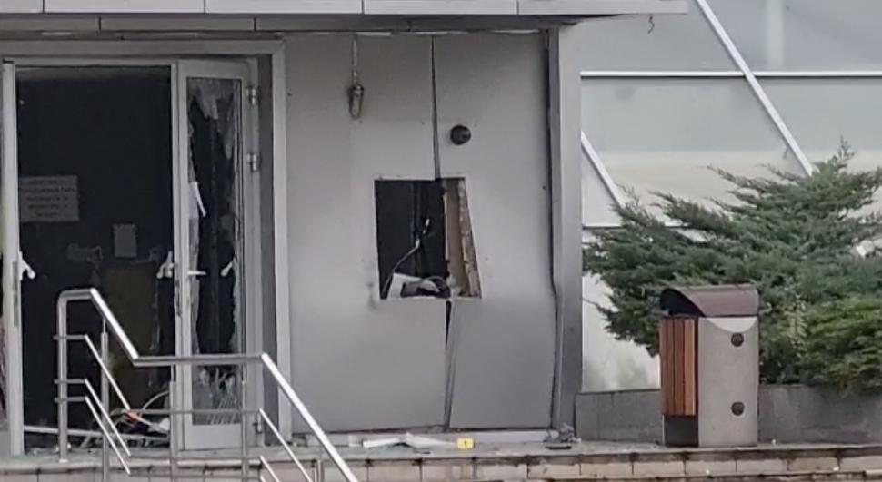 Bancomat aruncat în aer, în timp ce suspecții erau filați de poliție, în Constanța 802552