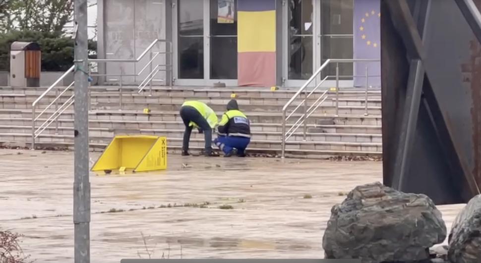 Bancomat aruncat în aer, în timp ce suspecții erau filați de poliție, în Constanța 802556