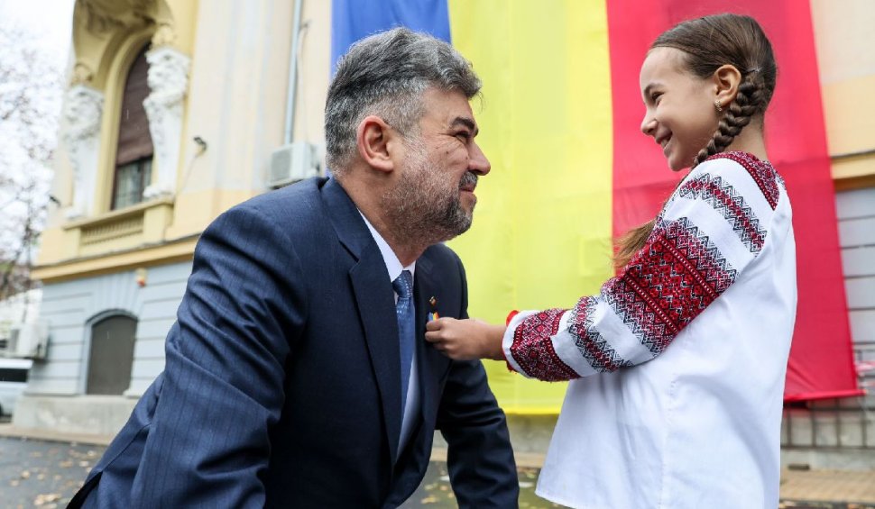 Marcel Ciolacu, preşedintele PSD, mesaj de Ziua Naţională a României: "Speranța acestei națiuni stă în copiii săi!"