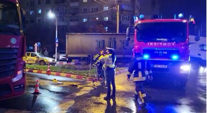 Accident mortal în Piteşti! Un bărbat a fost spulberat de un TIR pe trecerea de pietoni 803553