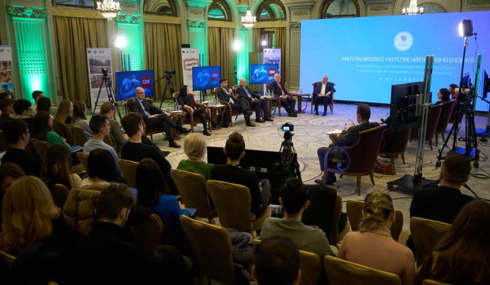 Conferinţa Naţională "Mai puțini birocrați, mai puține hârtii, maximă eficiență" | România Inteligentă
