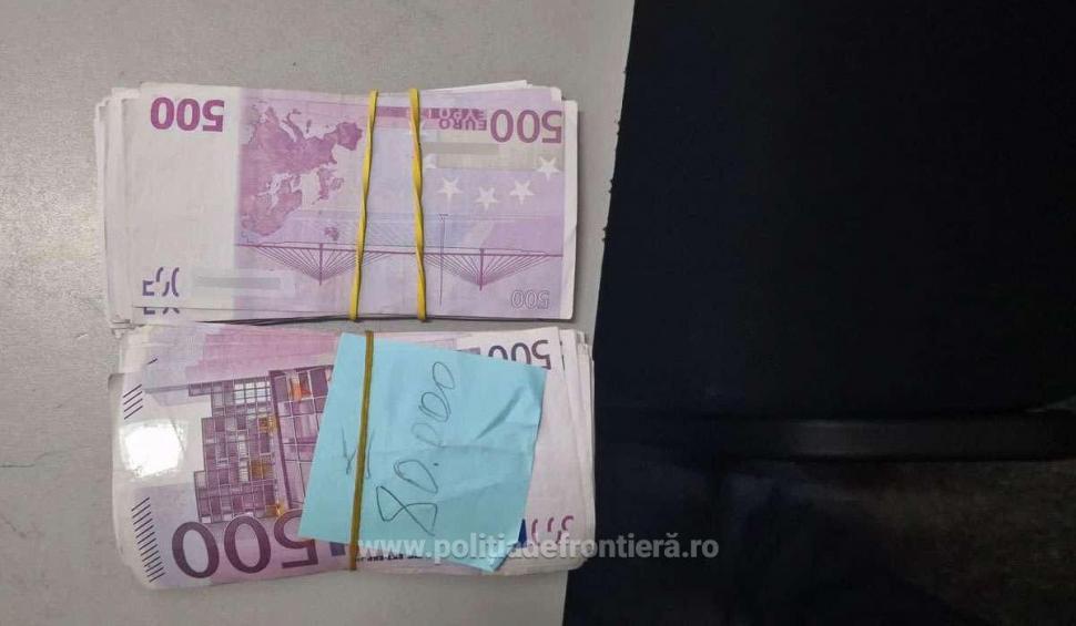 Bărbat prins cu 80.000 de euro ascunşi în șosete când voia să intre în România 804427