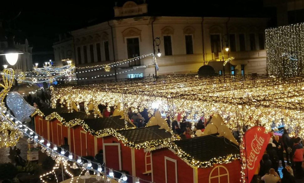Un târg de Crăciun din România este pe locul 3 în topul celor mai frumoase din Europa